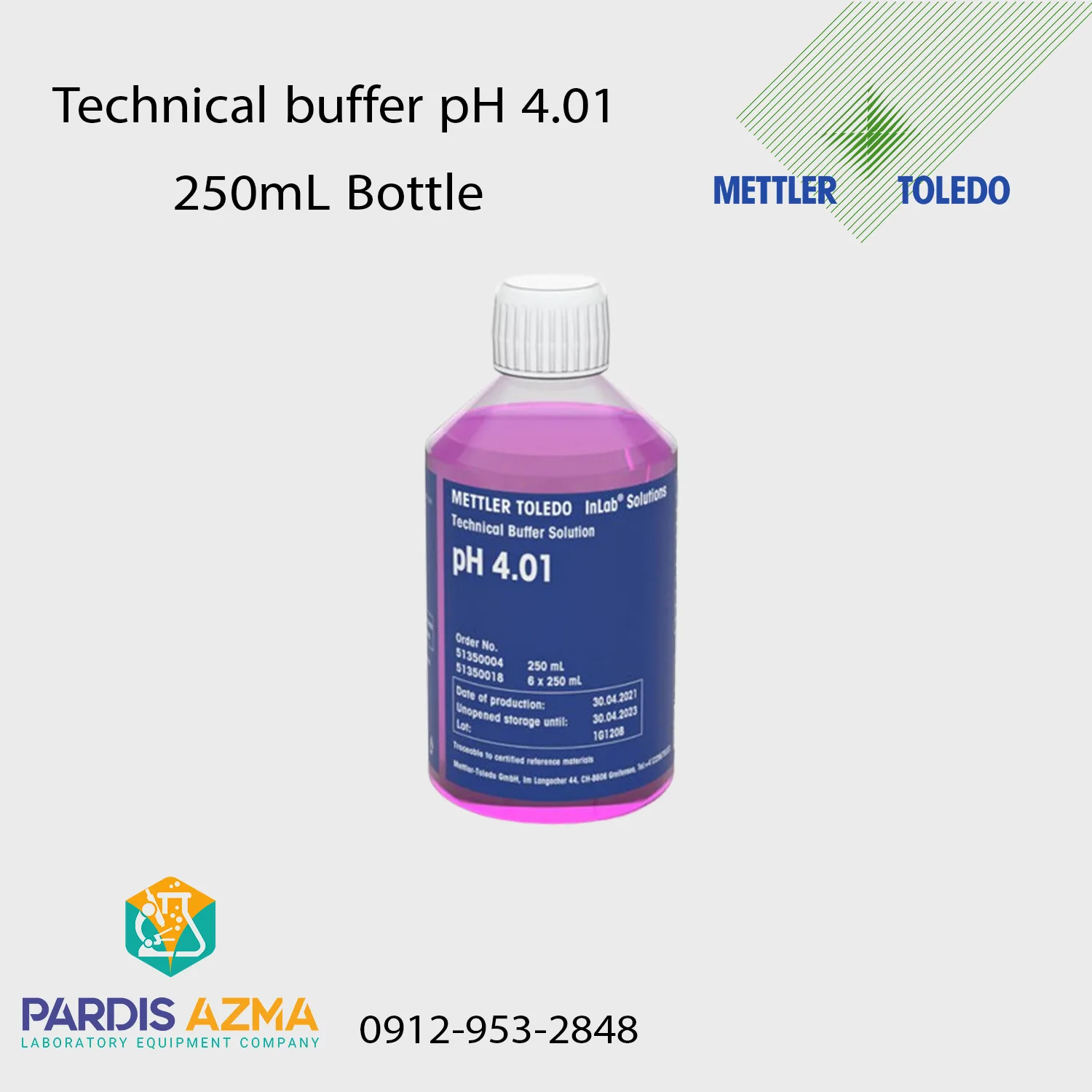 محلول کالیبراسیون بافر 4