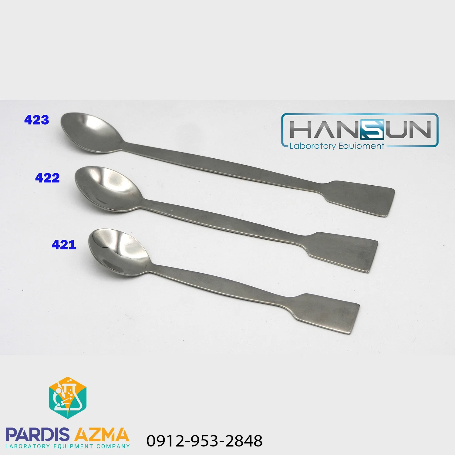 اسپاتول آزمایشگاهی قاشقی